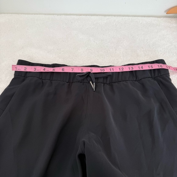 Lululemon On The Fly 28”Luxtreme Ribbed Jogger Pants Black Size 10 - Picture 10 of 13